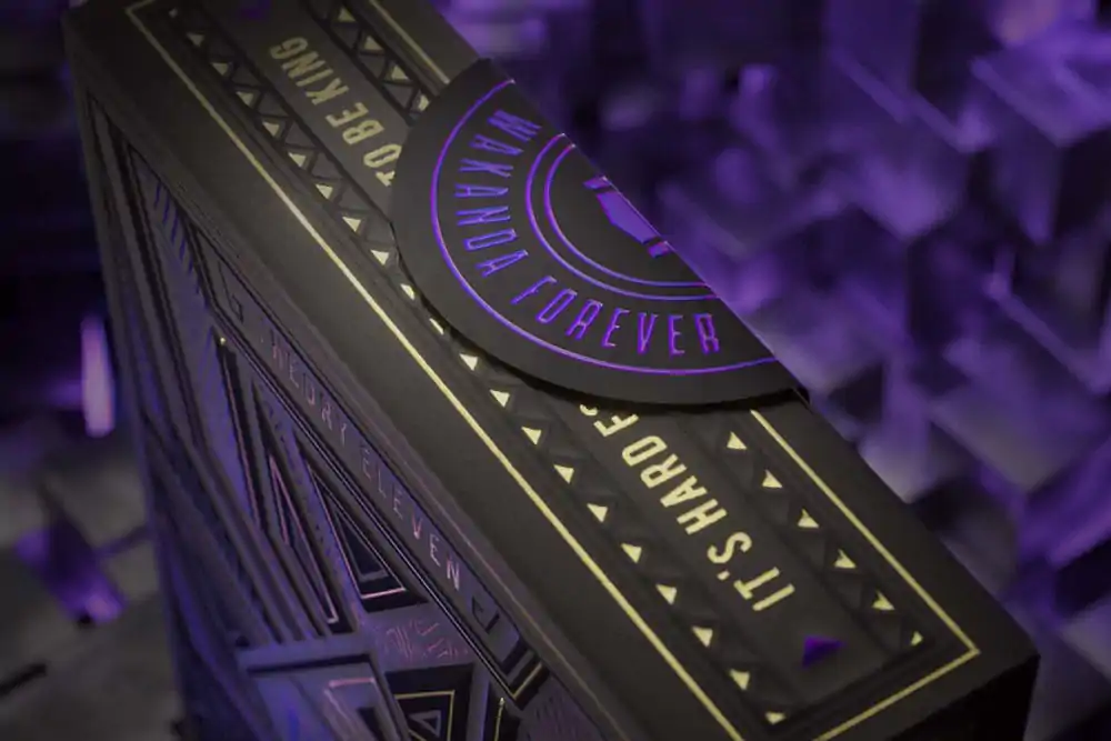Marvel Playing Cards Black Panther - Hracie karty produktová fotografia