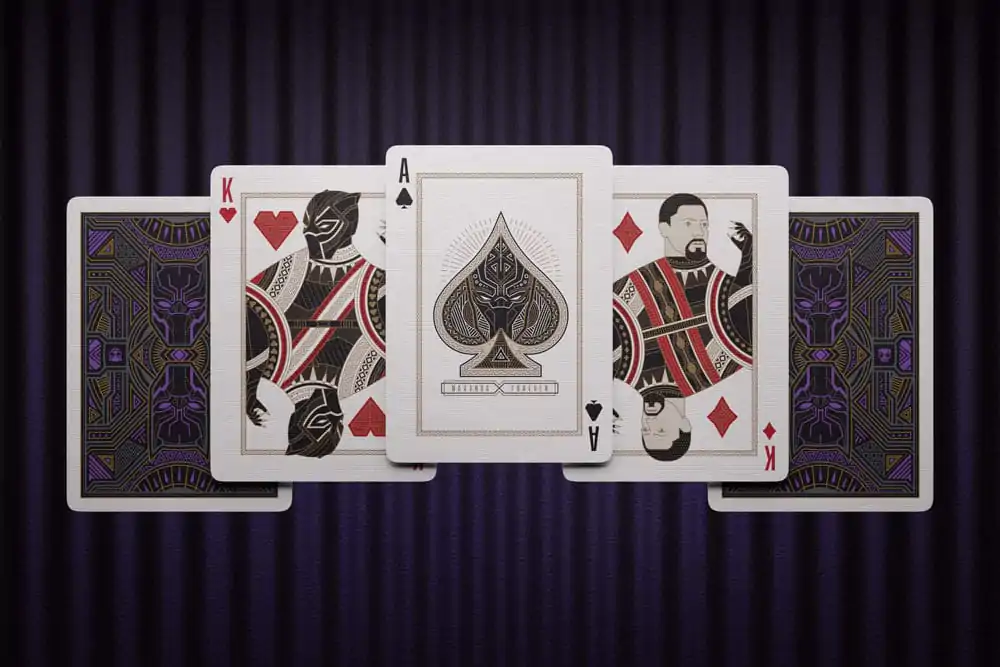 Marvel Playing Cards Black Panther - Hracie karty produktová fotografia