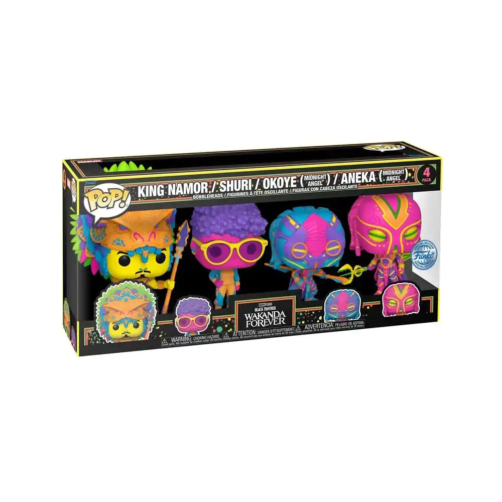 Marvel POP! Movies vinylová figúrka 4-balenie Black Panther Wakanda Forever S2 9 cm produktová fotografia