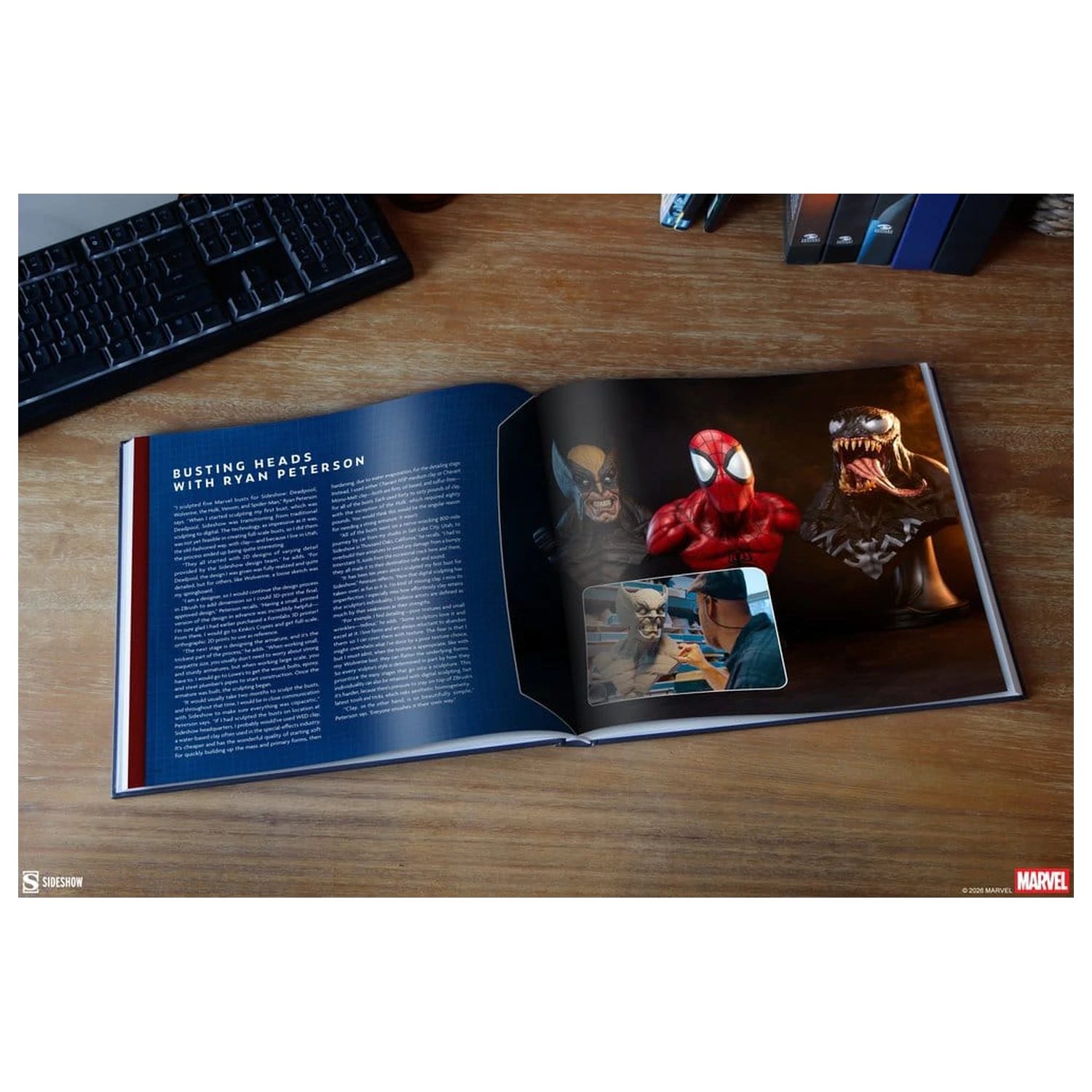 Marvel Book Collecting the Universe: The Art of Sideshow (viazaná kniha) produktová fotografia