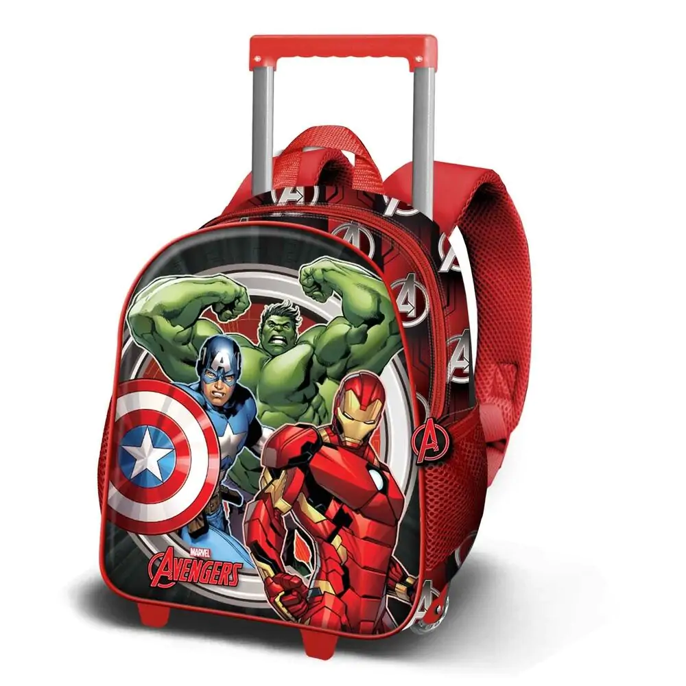 Marvel Avengers Almighty 3D školská taška na kolieskach 34 cm termékfotó