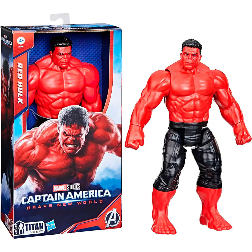 Marvel Avengers Captain America Brave New World Titan Hero Red Hulk figúrka 30 cm produktová fotografia