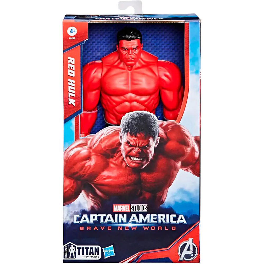 Marvel Avengers Captain America Brave New World Titan Hero Red Hulk figúrka 30 cm produktová fotografia