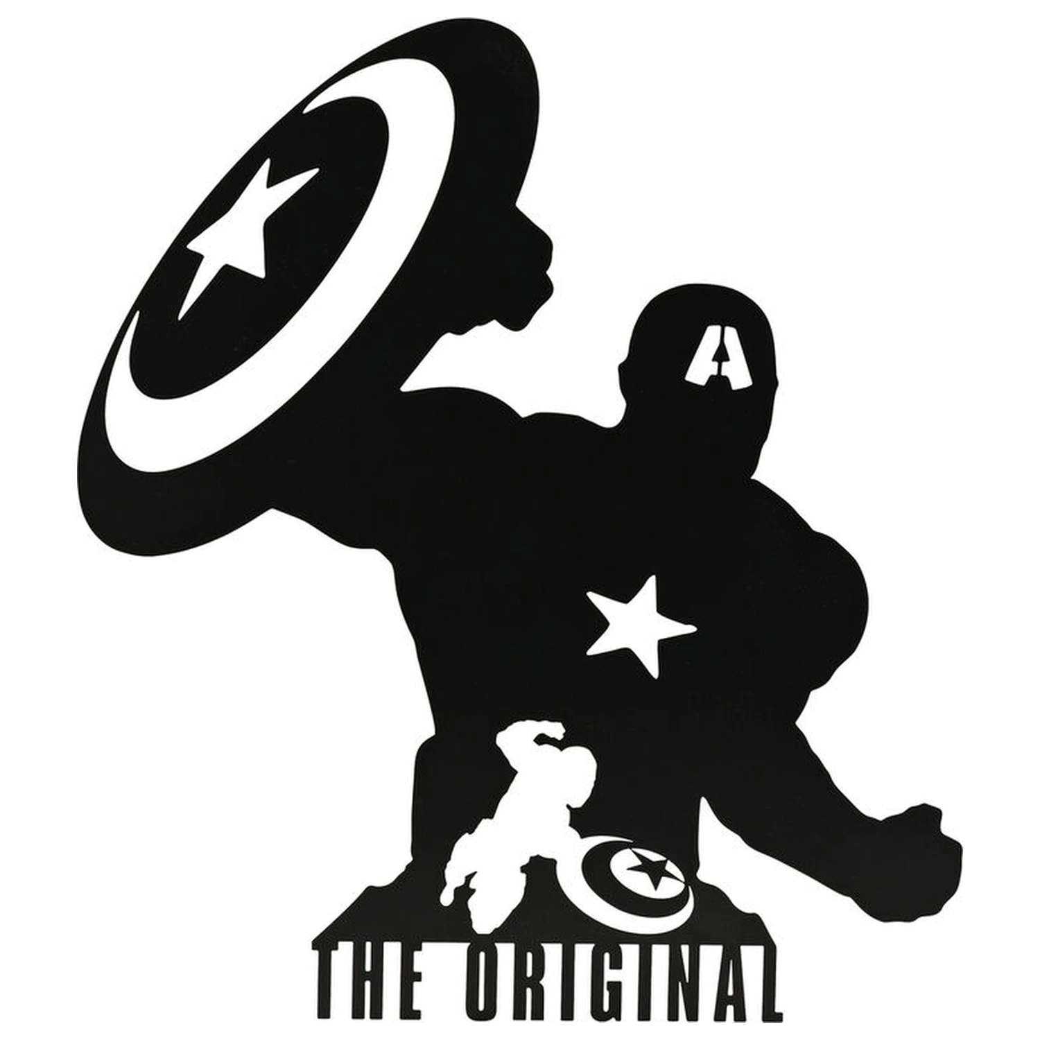 Marvel Avengers Captain America nástenná plaketa produktová fotografia