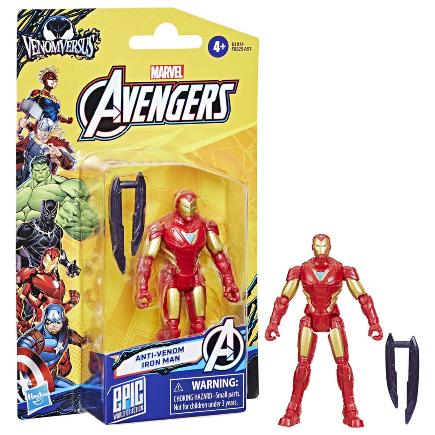 Marvel Avengers Anti-Venom Iron Man figúrka 10cm produktová fotografia