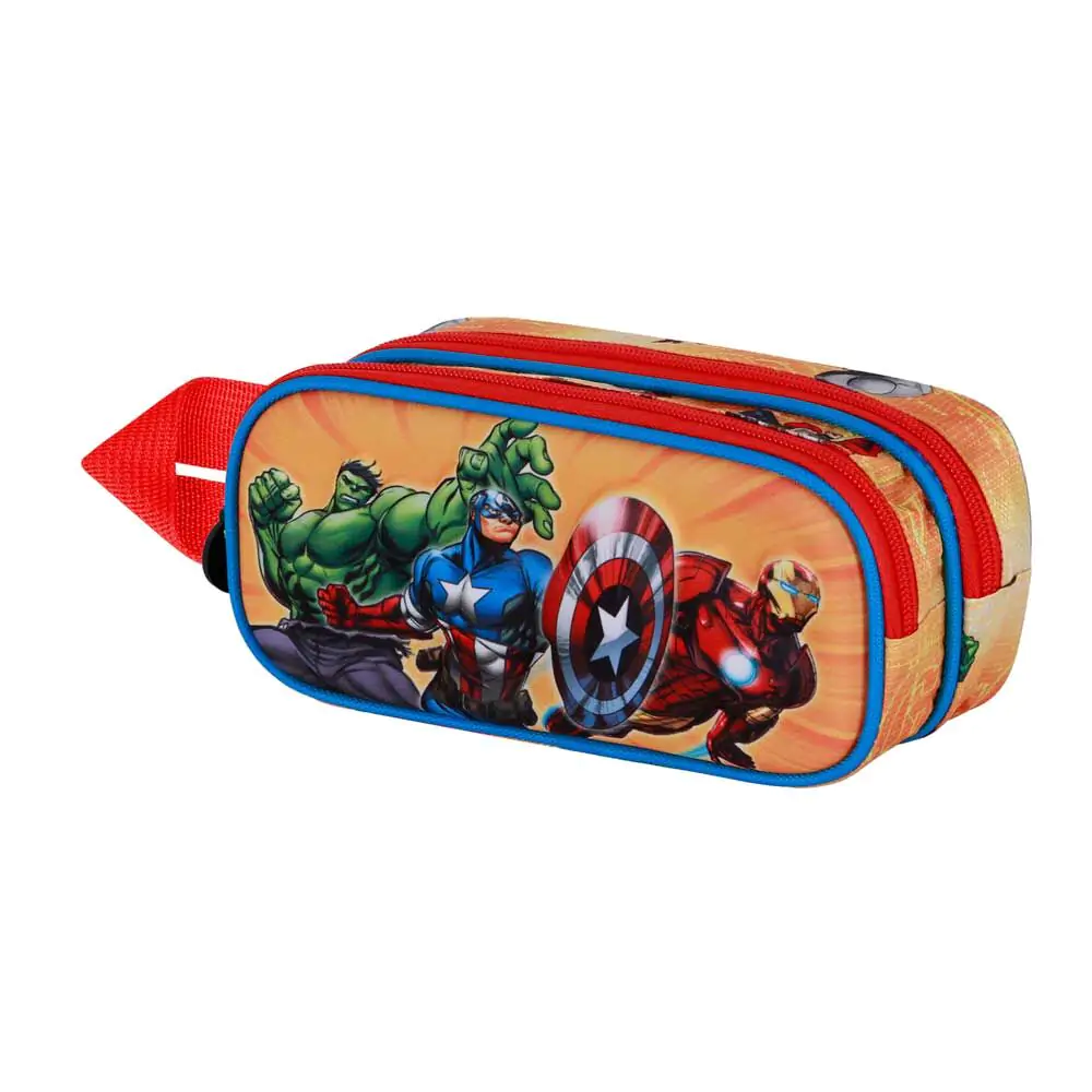 Marvel Avengers Attack 3D dvojité puzdro na ceruzky produktová fotografia