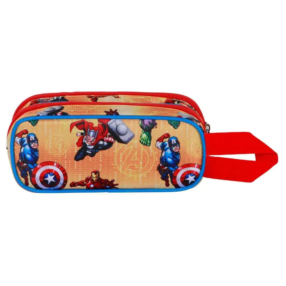 Marvel Avengers Attack 3D dvojité puzdro na ceruzky produktová fotografia