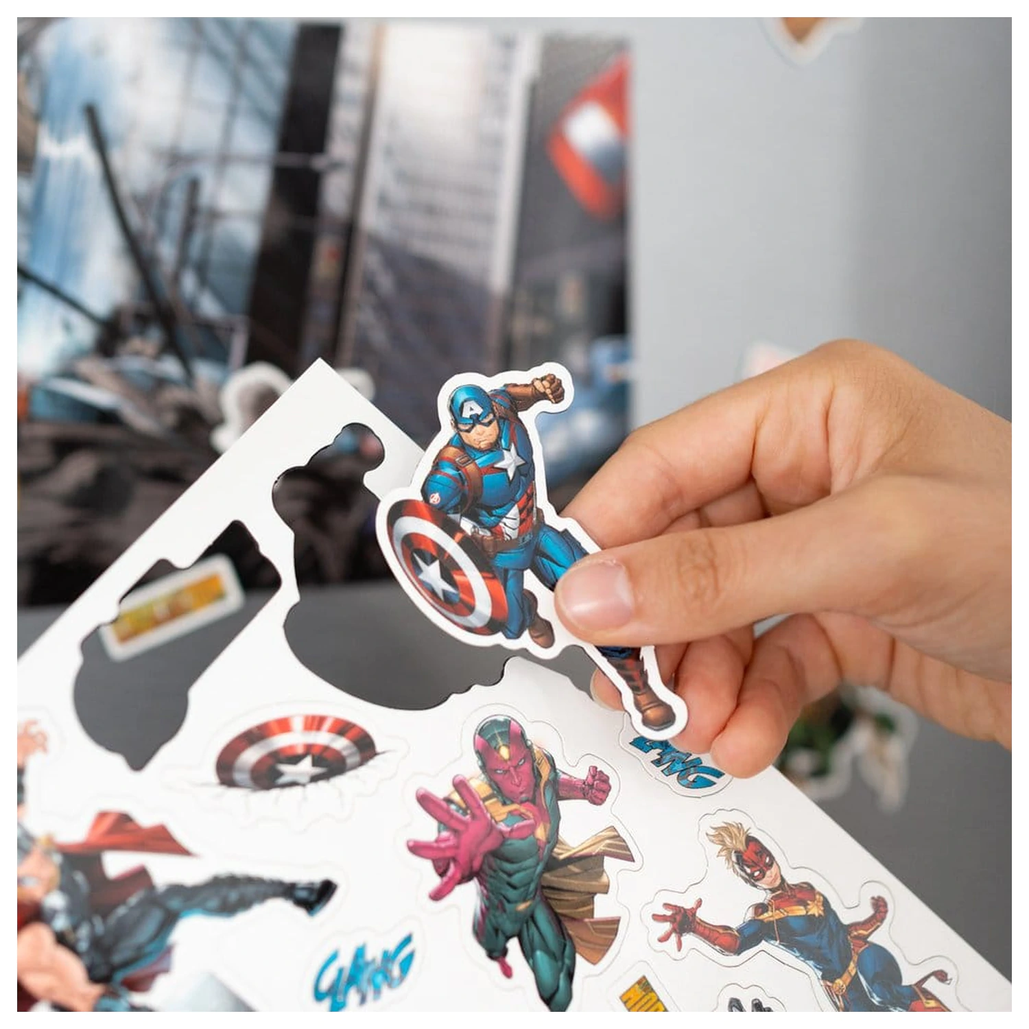 Marvel Die-Cut magnetová súprava Avengers produktová fotografia