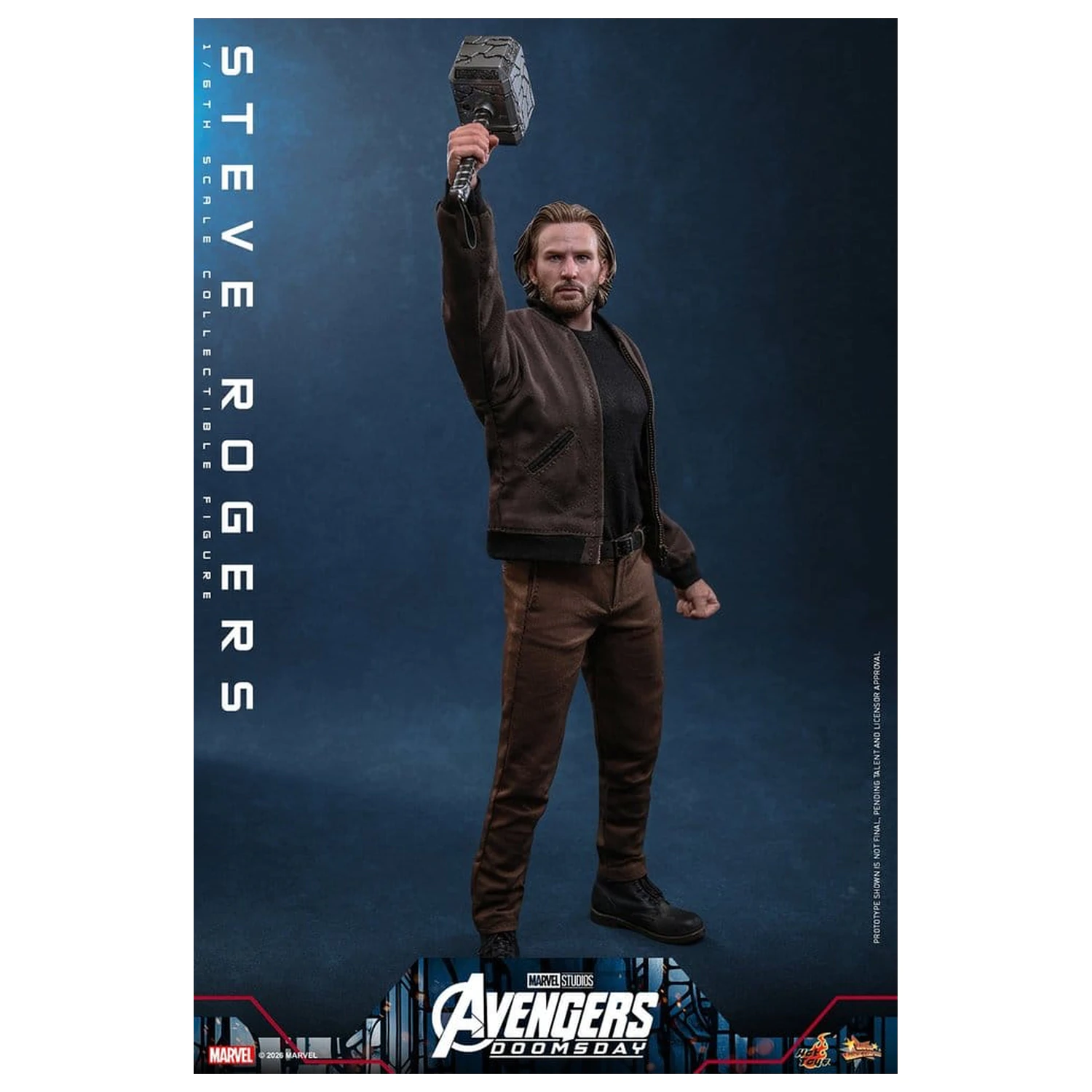 Marvel Avengers: Doomsday Movie Masterpiece zberateľská figúrka 1/6 Steve Rogers 31 cm produktová fotografia
