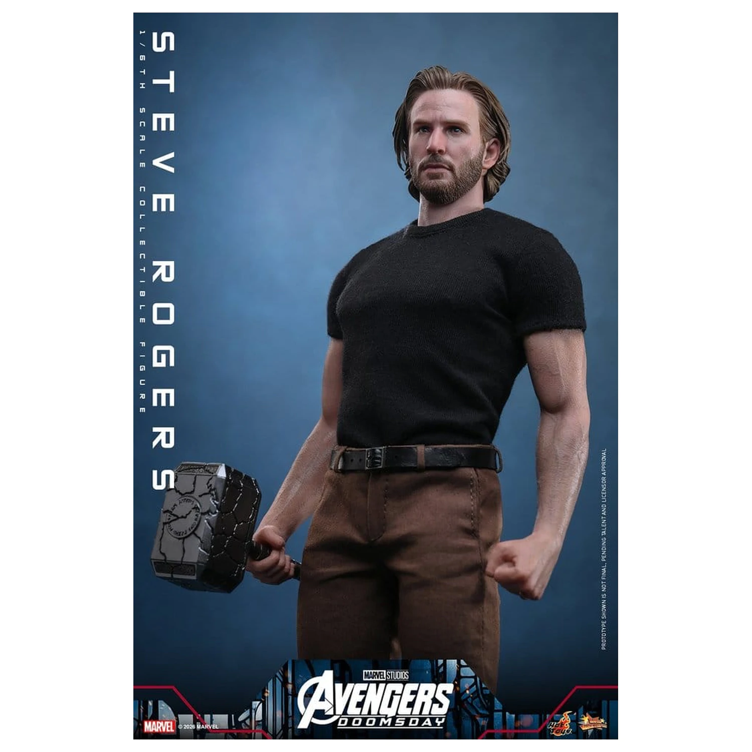 Marvel Avengers: Doomsday Movie Masterpiece zberateľská figúrka 1/6 Steve Rogers 31 cm produktová fotografia