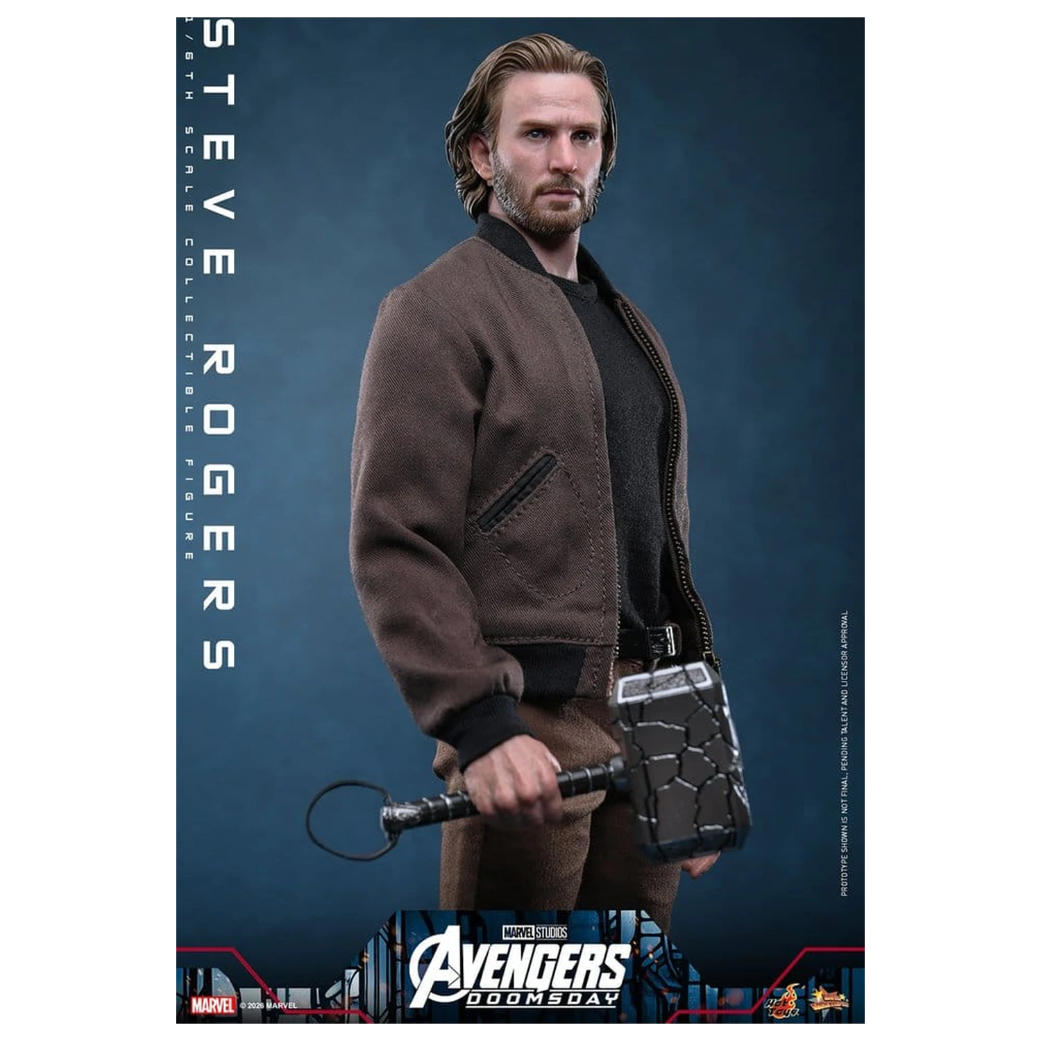Marvel Avengers: Doomsday Movie Masterpiece zberateľská figúrka 1/6 Steve Rogers 31 cm produktová fotografia