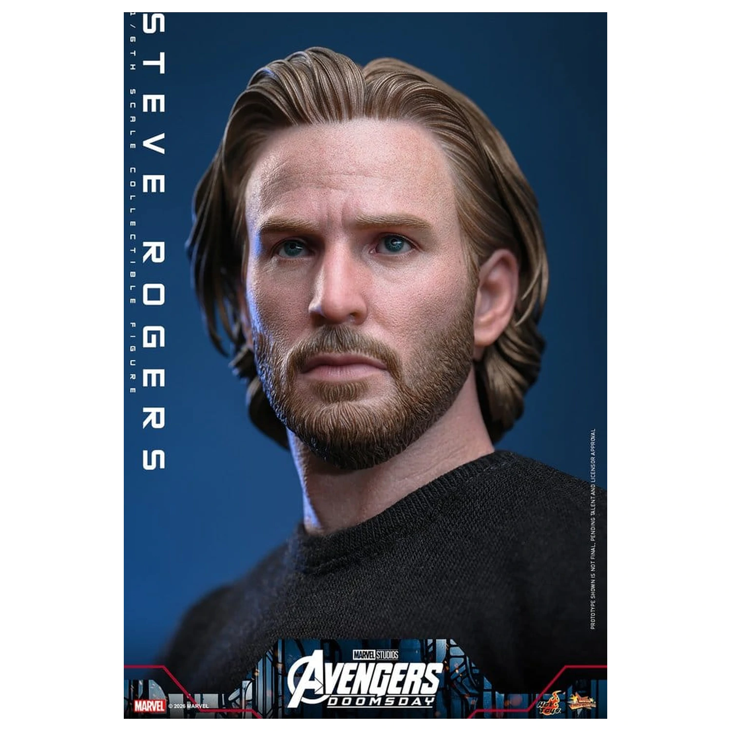 Marvel Avengers: Doomsday Movie Masterpiece zberateľská figúrka 1/6 Steve Rogers 31 cm produktová fotografia