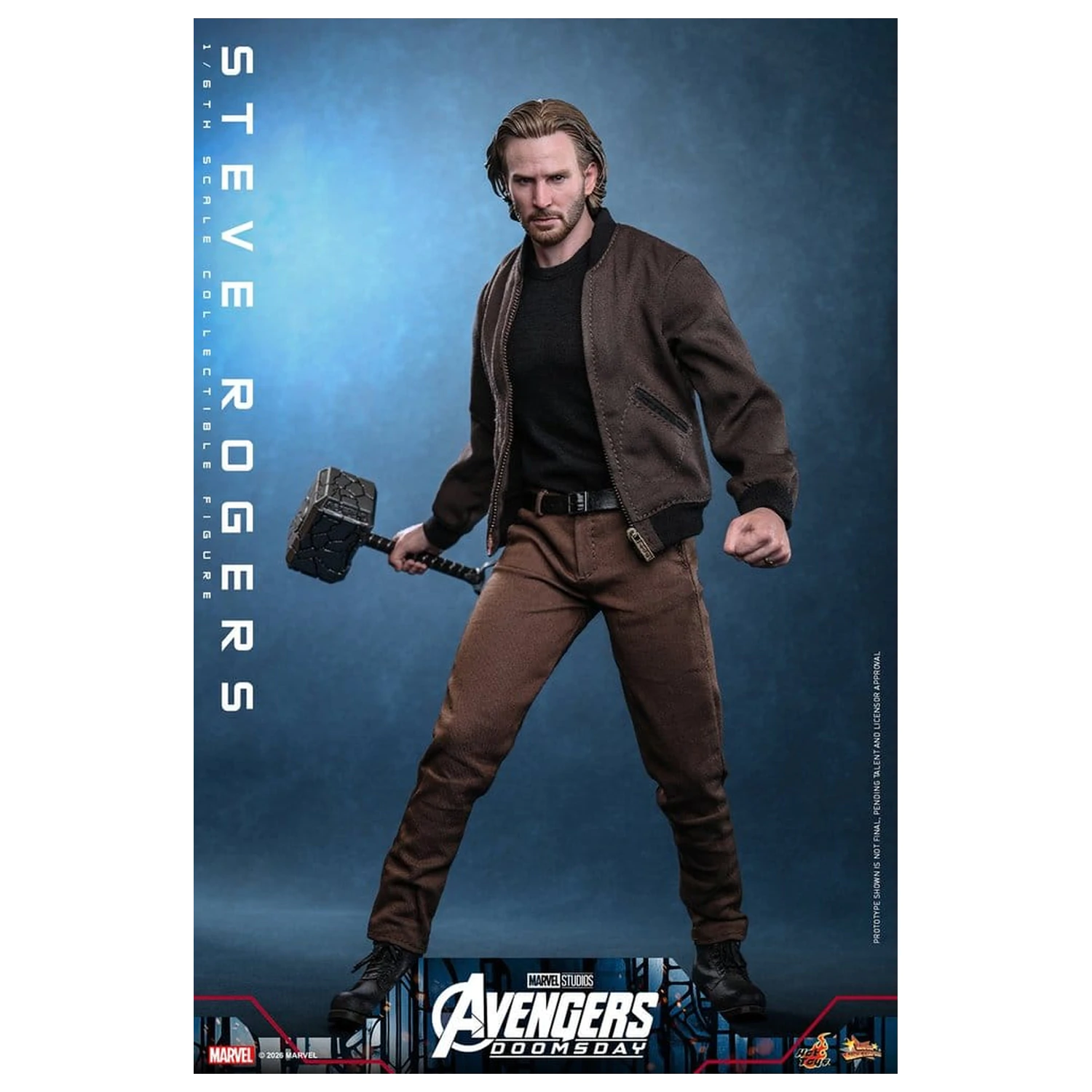Marvel Avengers: Doomsday Movie Masterpiece zberateľská figúrka 1/6 Steve Rogers 31 cm produktová fotografia