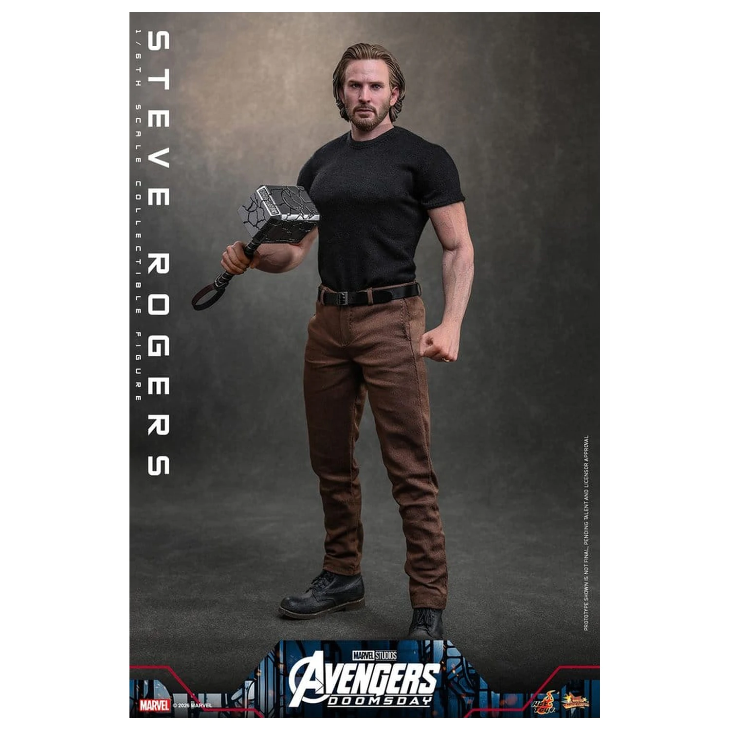 Marvel Avengers: Doomsday Movie Masterpiece zberateľská figúrka 1/6 Steve Rogers 31 cm produktová fotografia