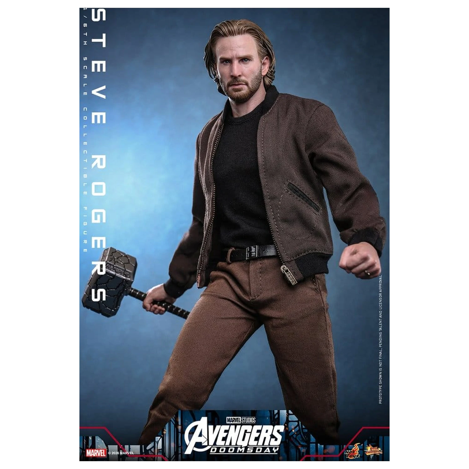 Marvel Avengers: Doomsday Movie Masterpiece zberateľská figúrka 1/6 Steve Rogers 31 cm produktová fotografia