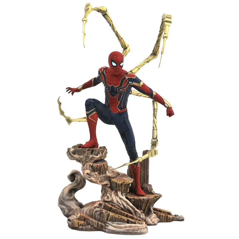 Avengers Infinity War Marvel Movie Gallery PVC Socha Iron Spider-Man 23 cm termékfotó