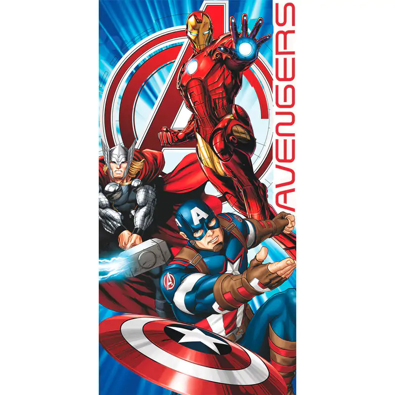 Marvel Avengers mikrovláknová plážová osuška produktová fotografia