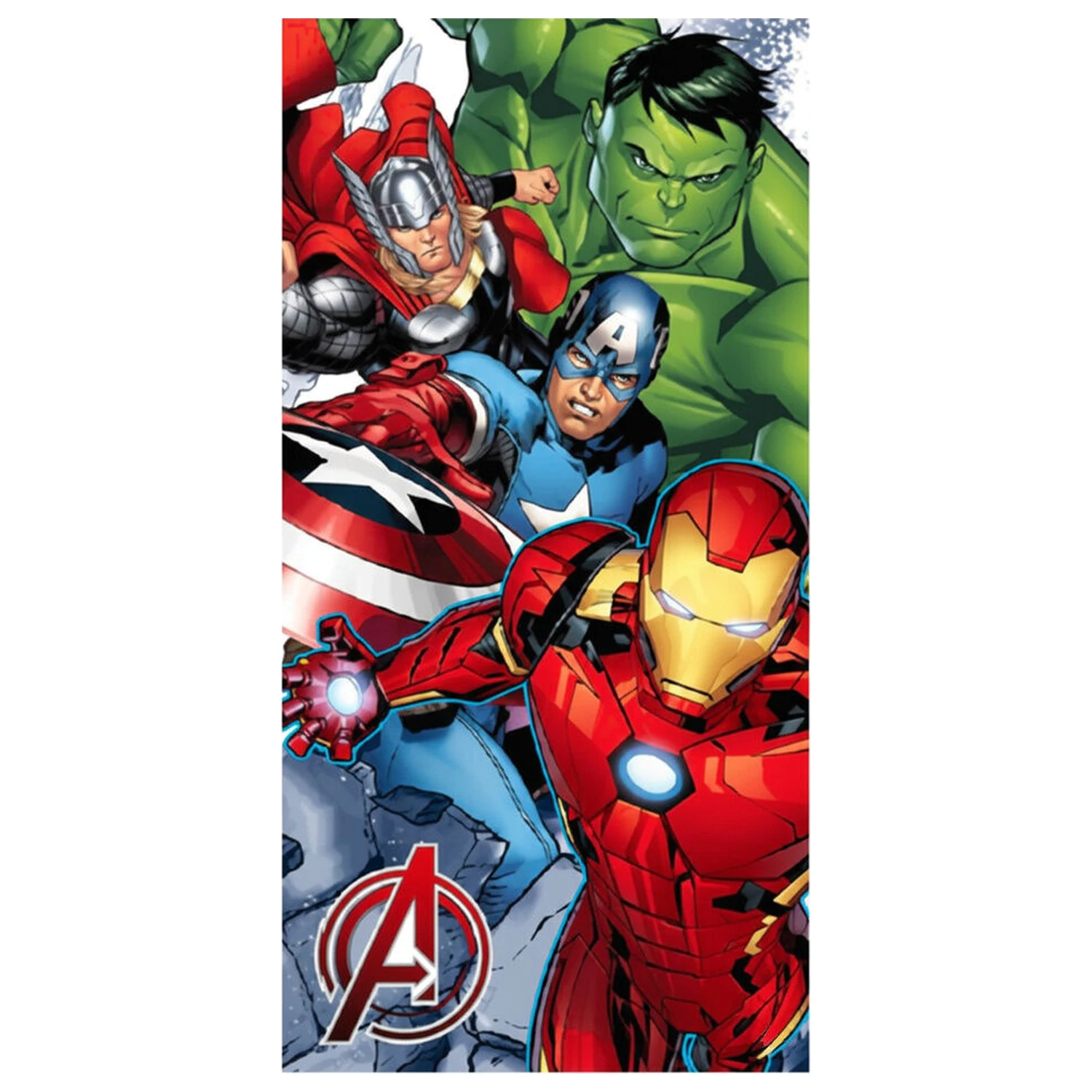 Marvel Avengers plážová osuška z mikrovlákna produktová fotografia