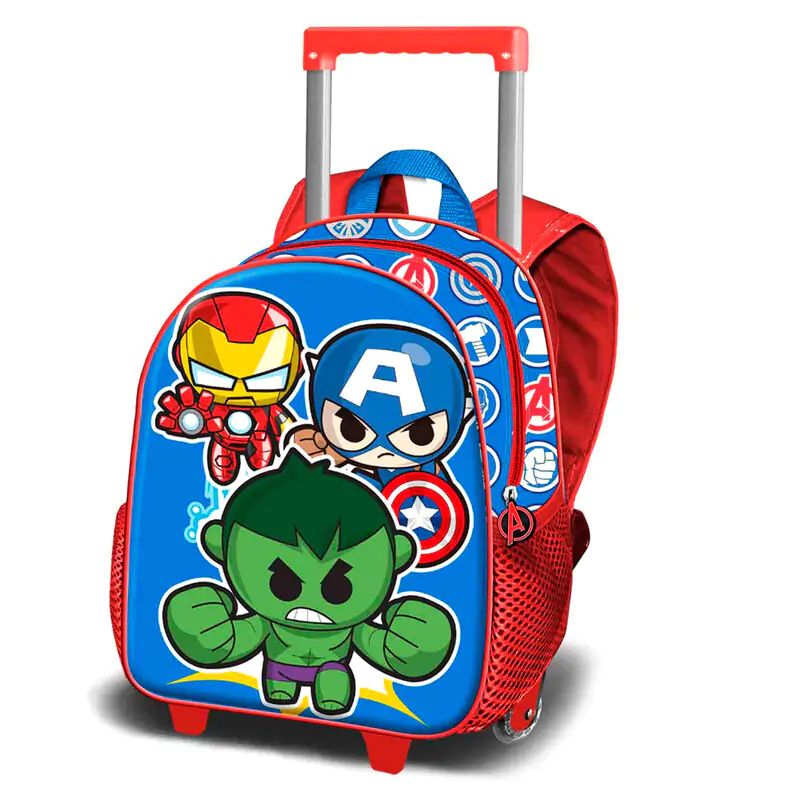 Marvel Avengers Mini Heroes 3D trolley 31 cm produktová fotografia