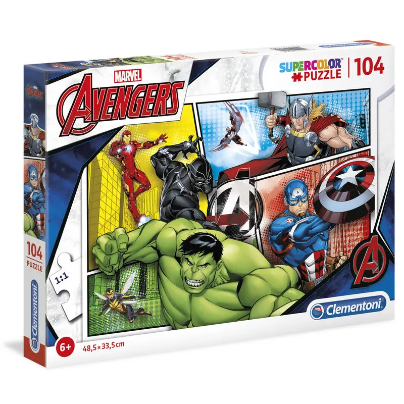 Marvel Avengers puzzle 104 dielikov produktová fotografia