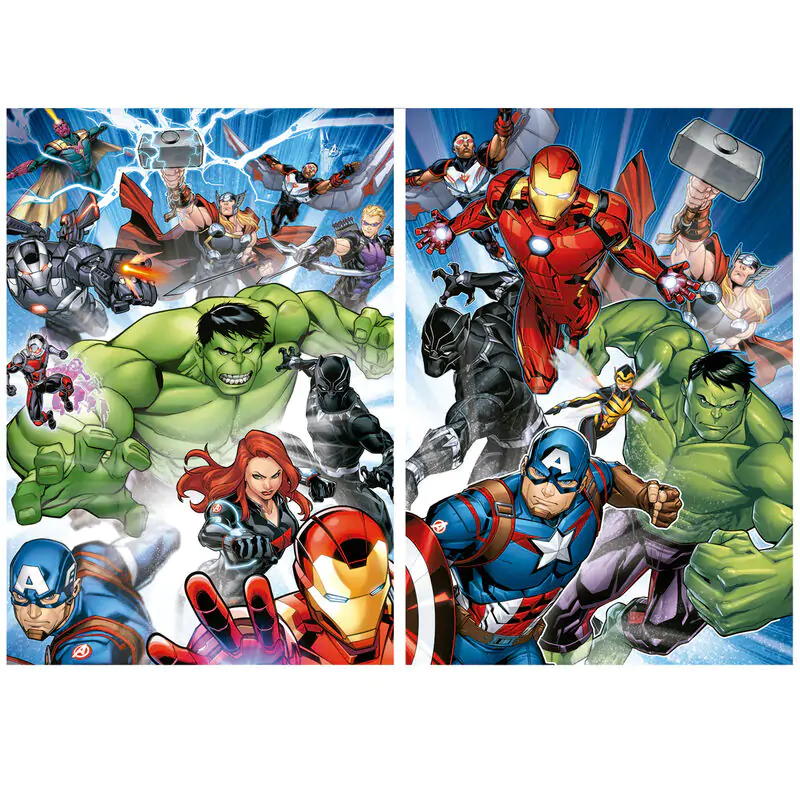 Marvel Avengers puzzle 2x100 dielikov produktová fotografia