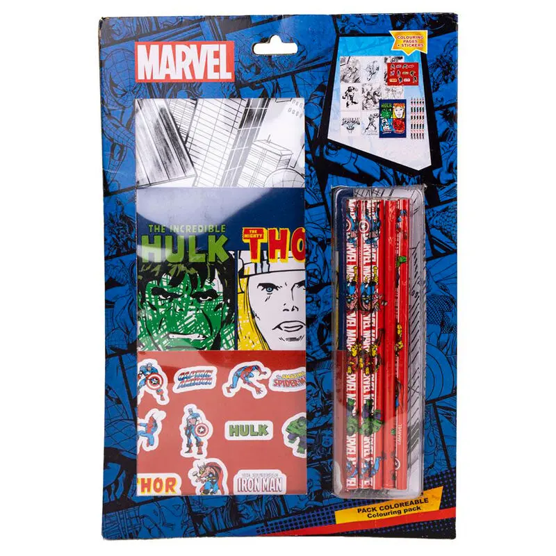 Marvel Avengers Set kreatívneho písacieho papiera A6 termékfotó