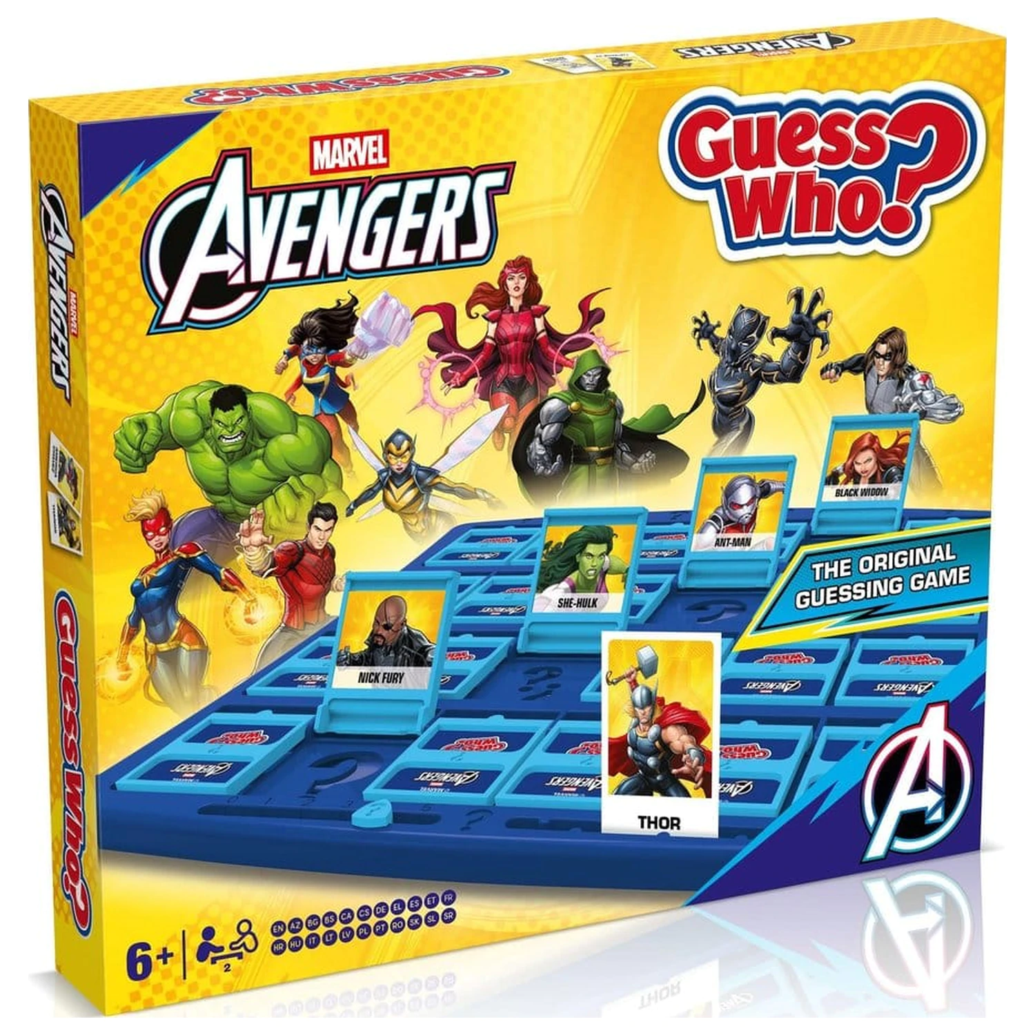 Marvel Board Game Hádaj Kto? Avengers produktová fotografia