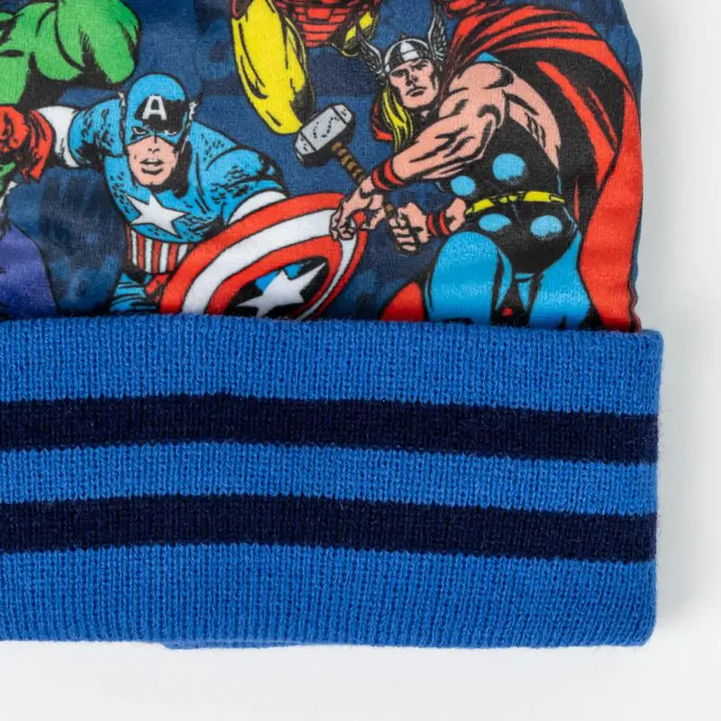 Marvel Avengers zimná súprava nákrčník čiapka rukavice produktová fotografia