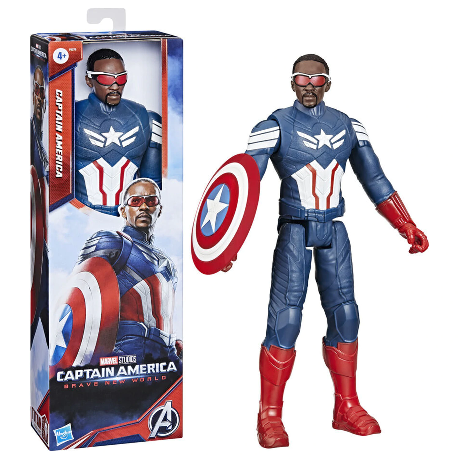 Marvel Avengers Titan Hero figúrka Captain America 30cm produktová fotografia