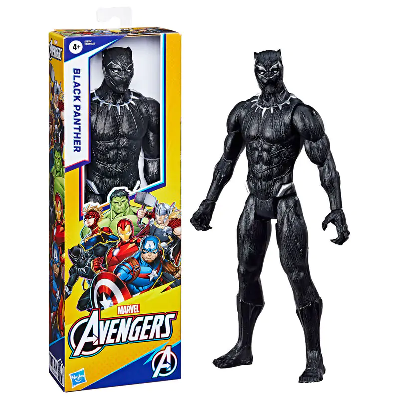 Marvel Avengers Titan Hero Black Panther deluxe figúrka 30 cm termékfotó