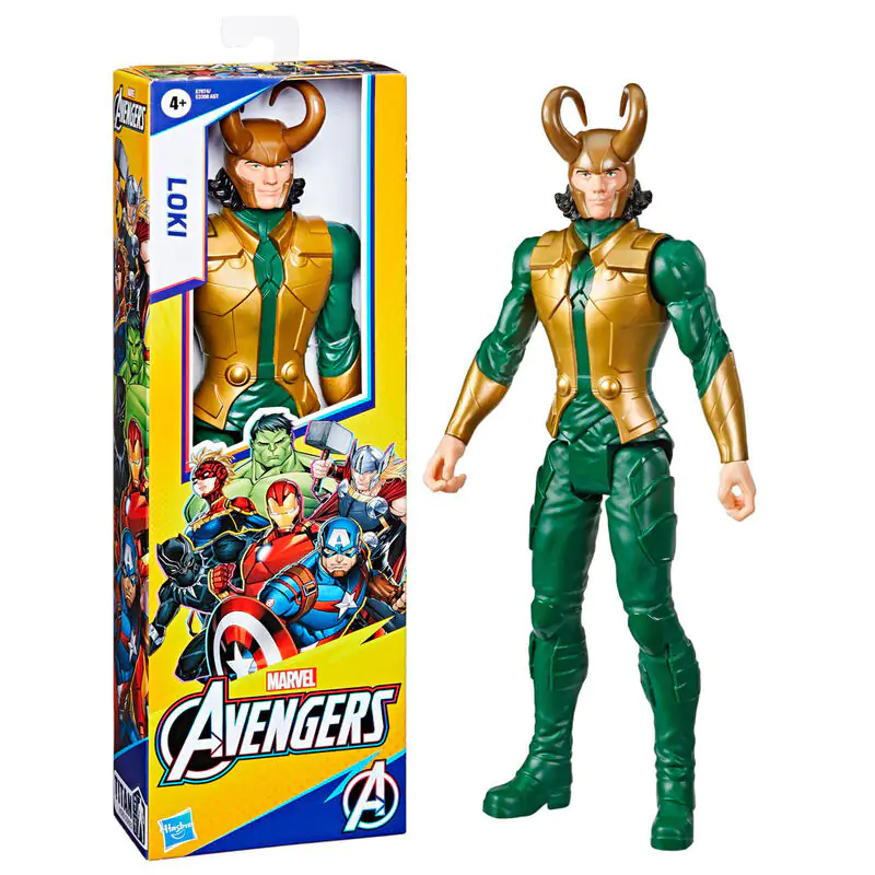 Marvel Avengers Titan Hero Loki deluxe figúrka 30cm produktová fotografia