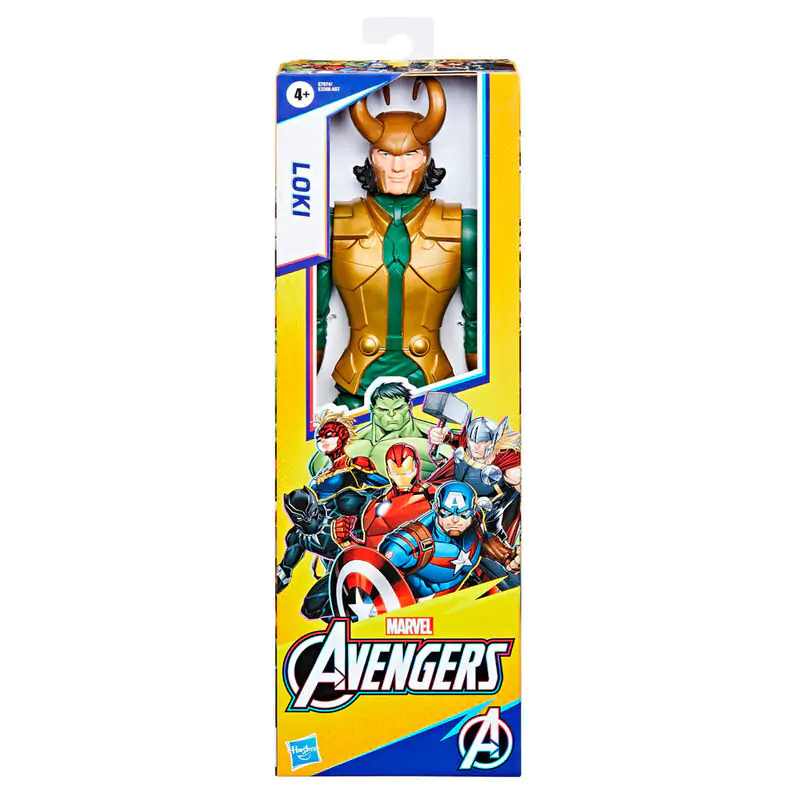 Marvel Avengers Titan Hero Loki deluxe figúrka 30cm produktová fotografia