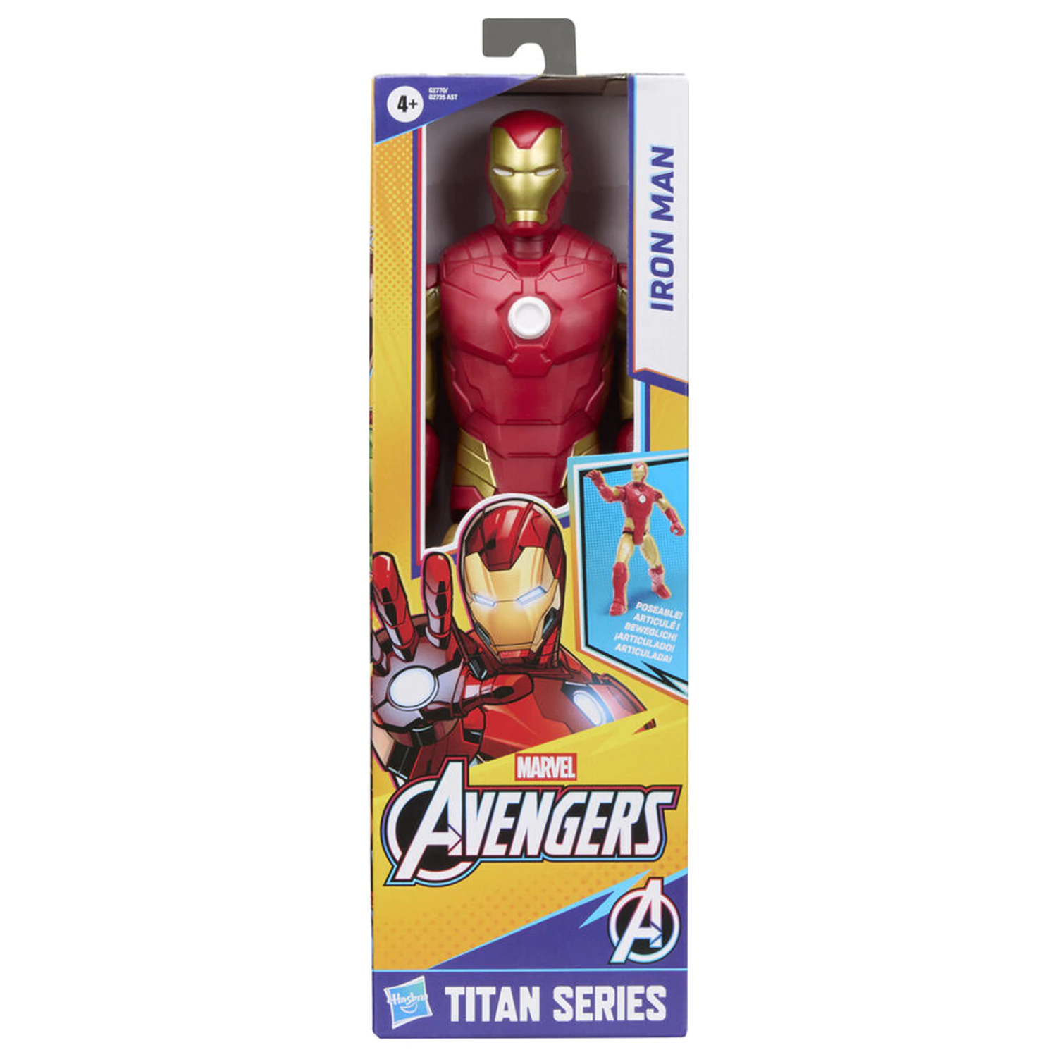 Marvel Avengers Titan Series Iron Man figúrka 30 cm produktová fotografia