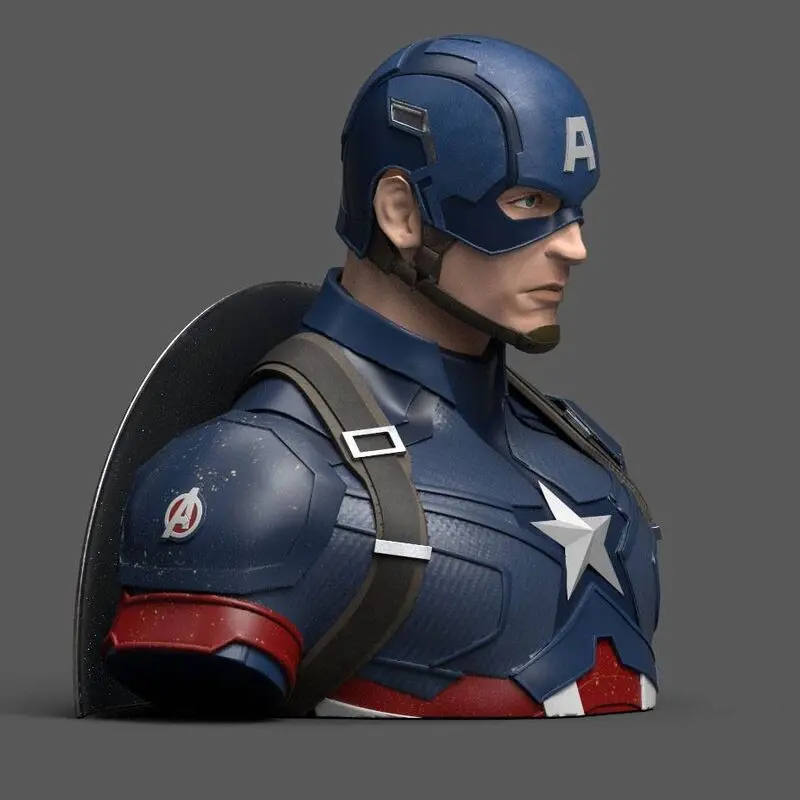 Marvel Avengers Endgame Captain America figúrka persely 20 cm termékfotó