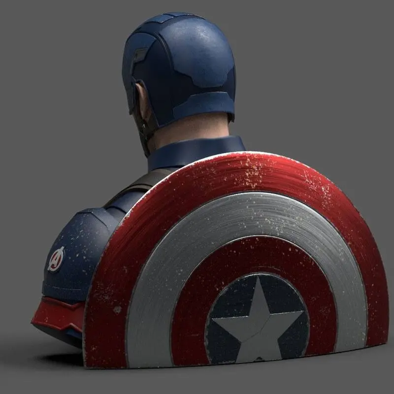 Marvel Avengers Endgame Captain America figúrka persely 20 cm termékfotó