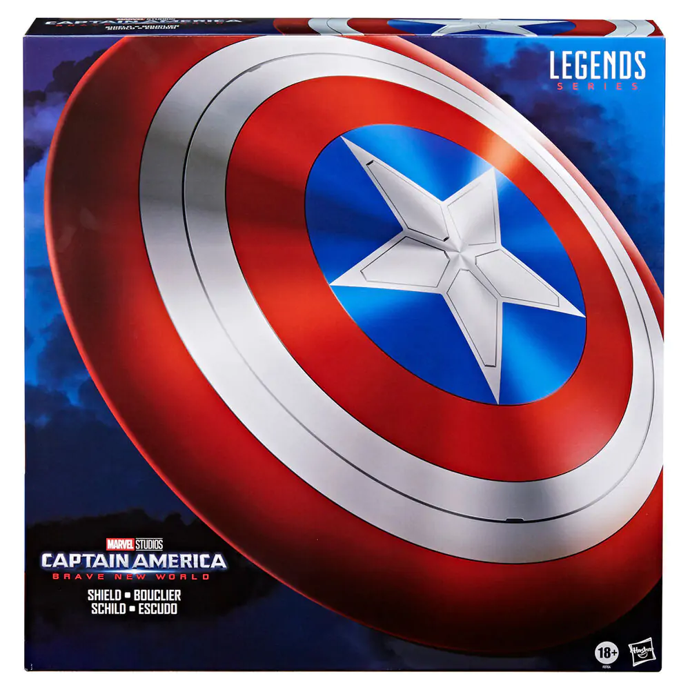 Marvel Brave New World Captain America štít s veľkosťou 20,3 cm termékfotó