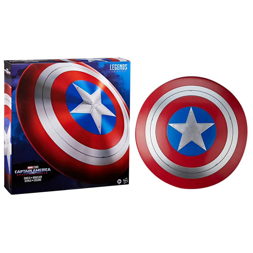 Marvel Brave New World Captain America štít s veľkosťou 20,3 cm termékfotó