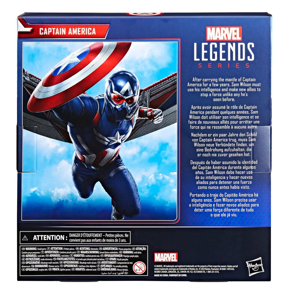 Marvel Captain America Brave New World Captain America figúrka 15 cm termékfotó