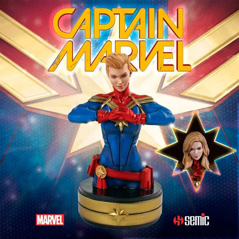 Marvel Captain Marvel busta 20cm produktová fotografia