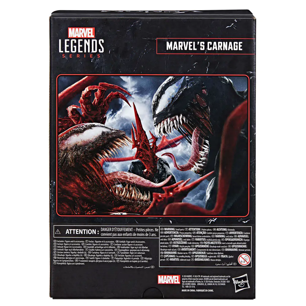 Marvel Carnage Venom Let There Be Carnage akčná figúrka 15 cm termékfotó