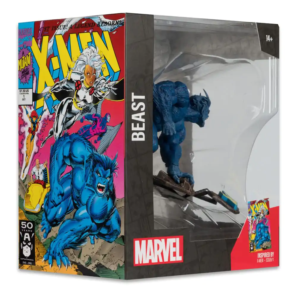 Marvel Collection PVC Socha 1/10 Beast (X-Men #1) 12 cm produktová fotografia