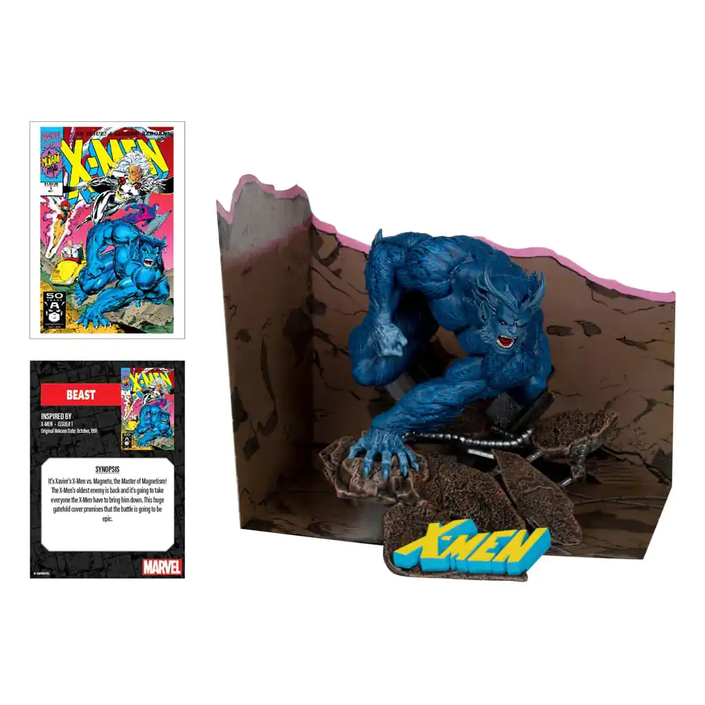 Marvel Collection PVC Socha 1/10 Beast (X-Men #1) 12 cm produktová fotografia