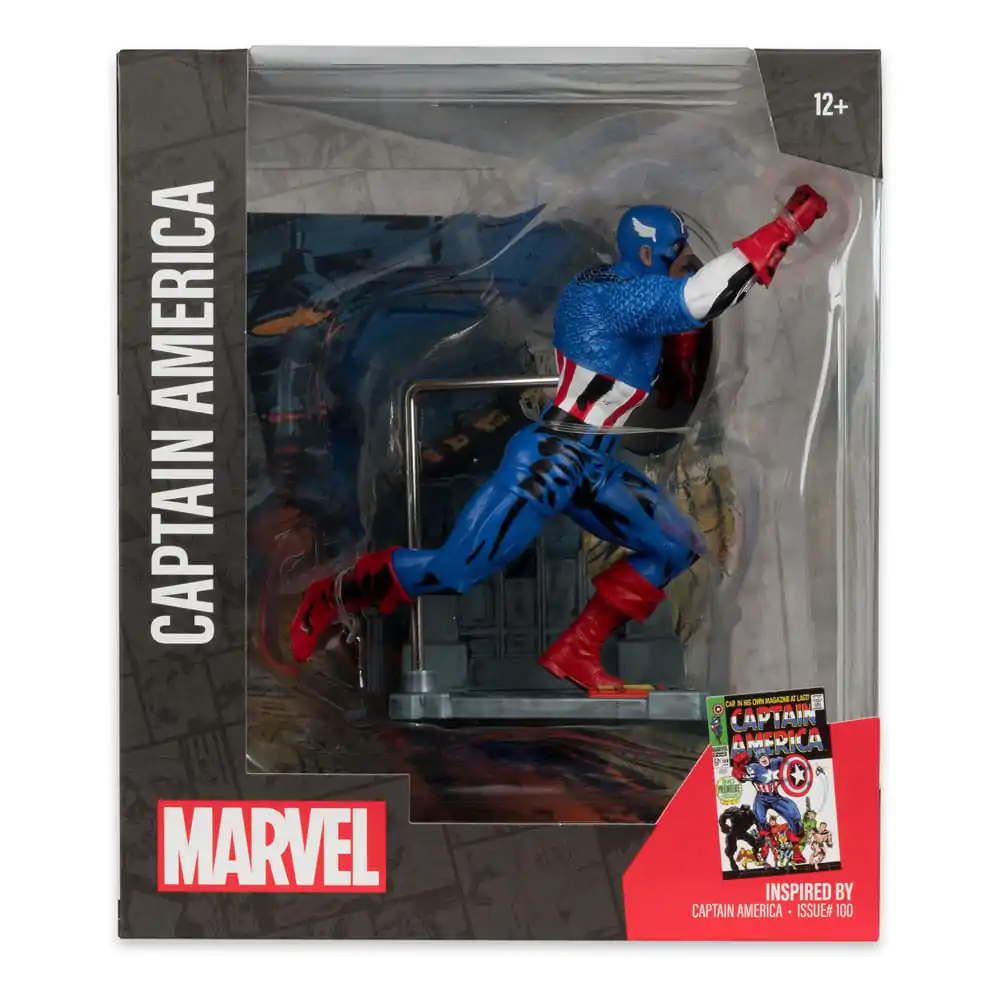 Marvel Collection PVC figúrka 1/10 Kapitány Amerika (Captain America #100) 12 cm termékfotó