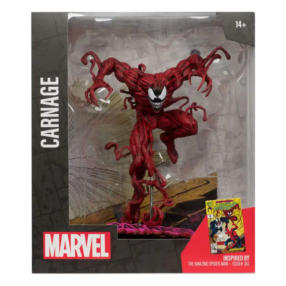 Marvel Collection PVC Socha 1/10 Carnage (The Amazing Spider-Man #362) 18 cm produktová fotografia