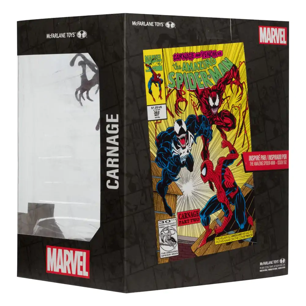 Marvel Collection PVC Socha 1/10 Carnage (The Amazing Spider-Man #362) 18 cm produktová fotografia