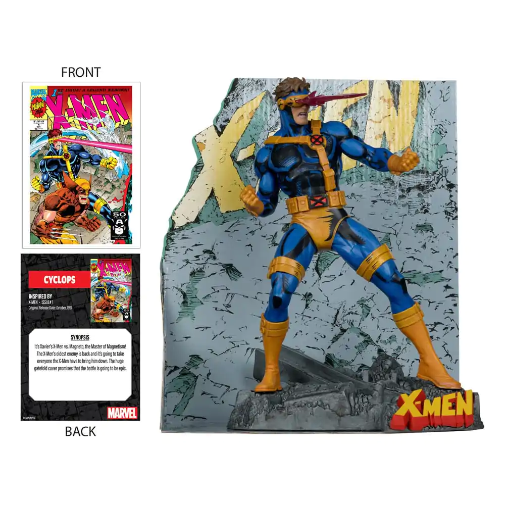 Marvel Collection PVC Socha 1/10 Cyclops (X-Men #1) 17 cm produktová fotografia