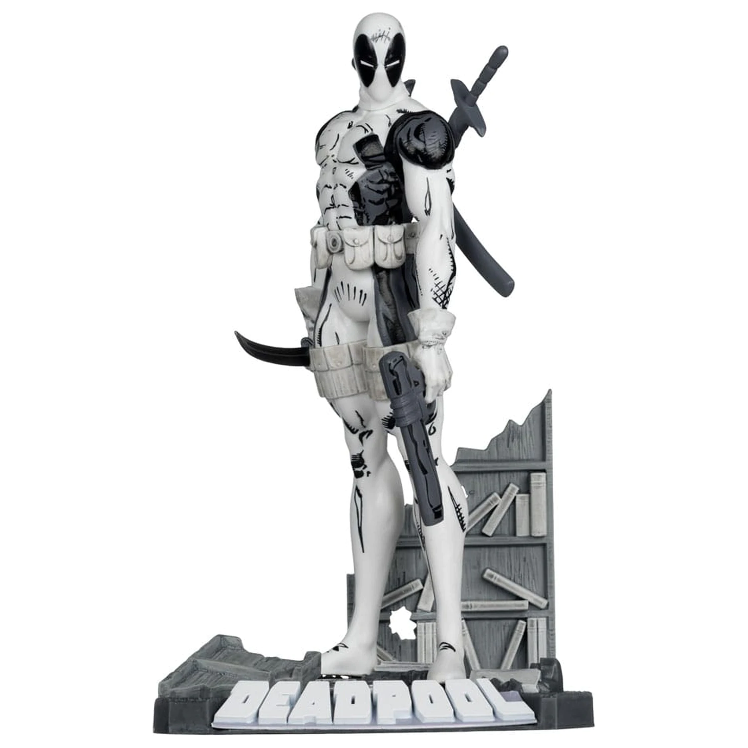 Marvel Collection PVC socha 1/10 Deadpool (The New Mutants #98) (Line Art) (Gold Label) 17 cm produktová fotografia