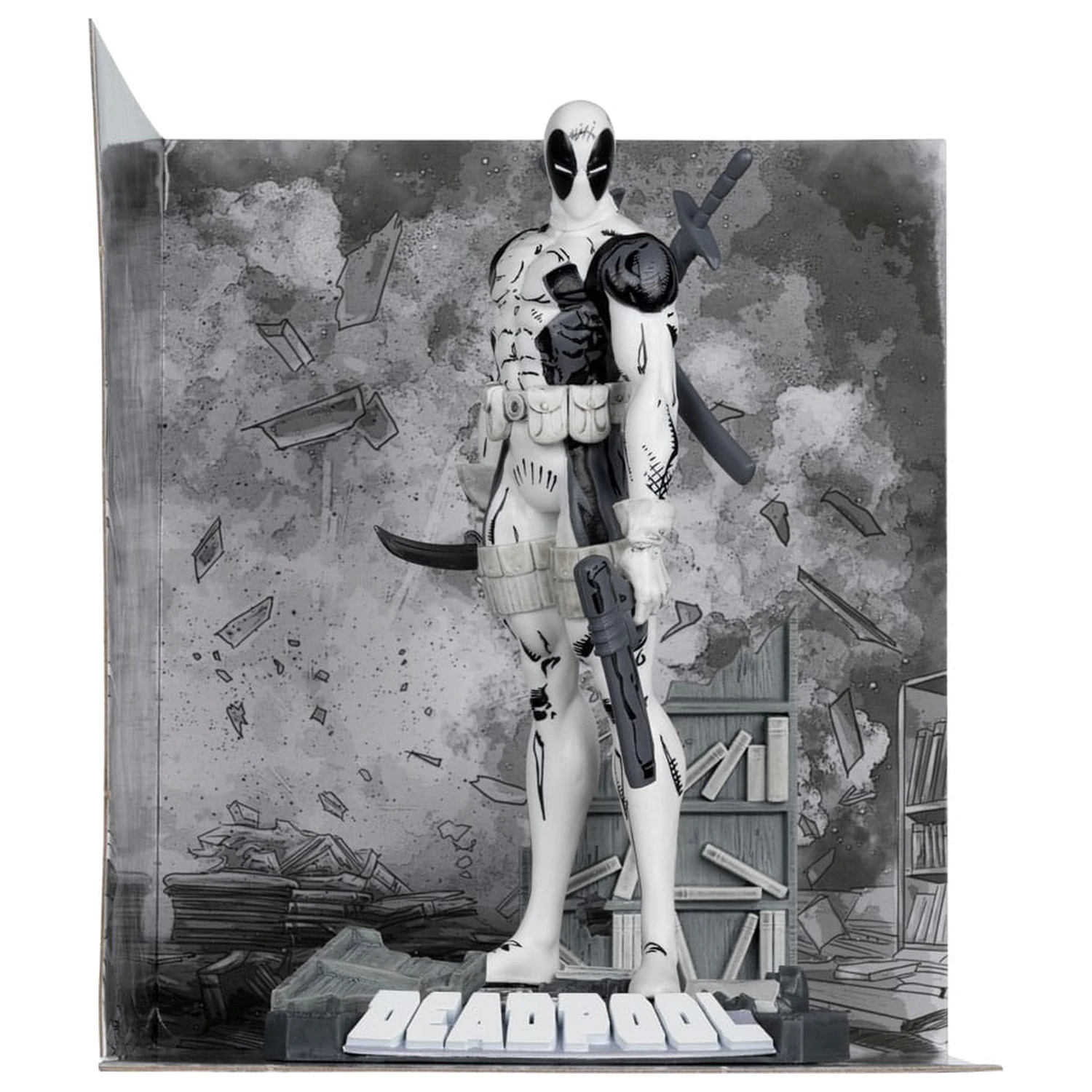 Marvel Collection PVC socha 1/10 Deadpool (The New Mutants #98) (Line Art) (Gold Label) 17 cm produktová fotografia
