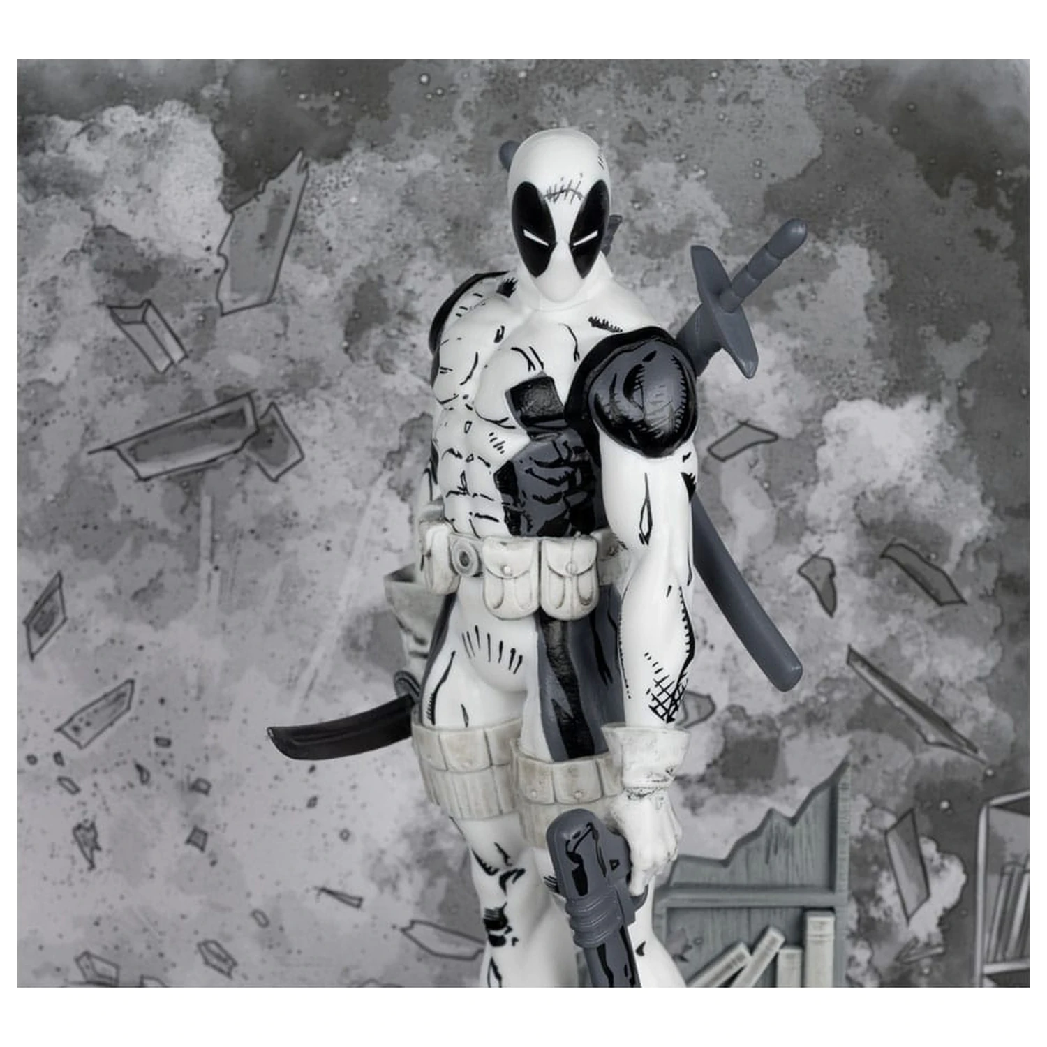 Marvel Collection PVC socha 1/10 Deadpool (The New Mutants #98) (Line Art) (Gold Label) 17 cm produktová fotografia