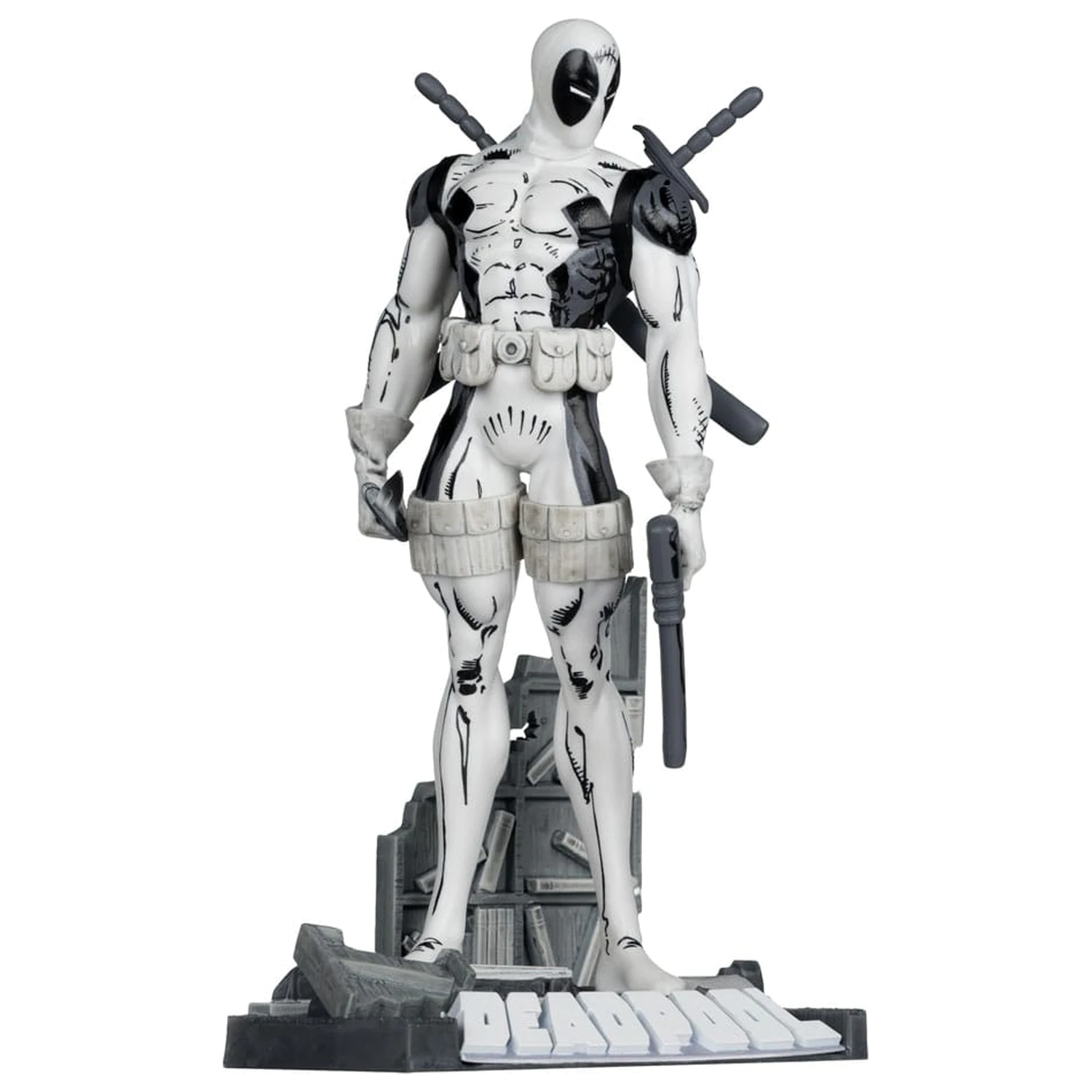 Marvel Collection PVC socha 1/10 Deadpool (The New Mutants #98) (Line Art) (Gold Label) 17 cm produktová fotografia